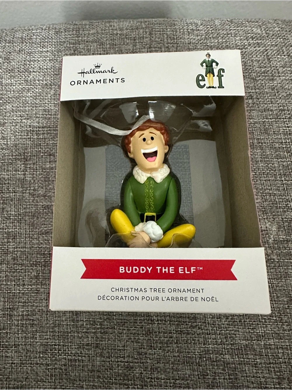 Hallmark Elf Buddy The Elf Singing Christmas Ornament